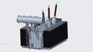 Test transformer<br/>1000 kV